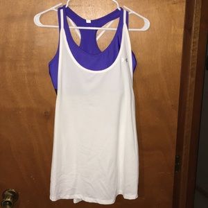 Under Armour tank-top with connected bra